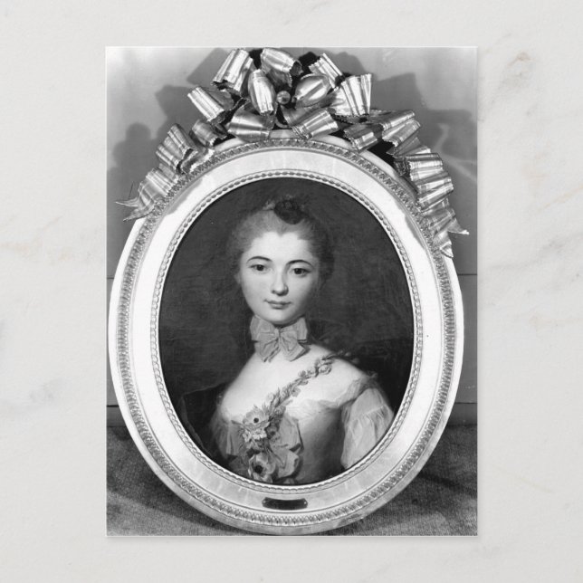 Portrait von Louise Honorine Crozat du Chatel Postkarte (Vorderseite)