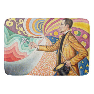 Portrait von M. Félix Fénéon 1890 von Paul Signac Badematte