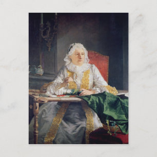 Portrait von Madame Antoine Crozat, 1741 Postkarte