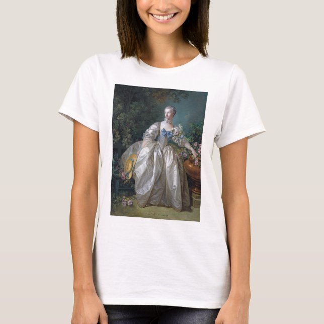 Portrait von Madame Bergeret, Boucher T-Shirt (Vorderseite)