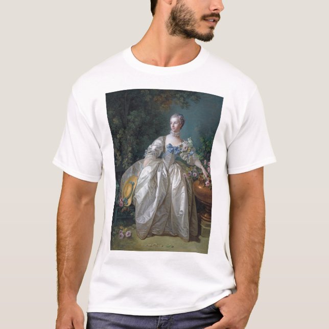 Portrait von Madame Bergeret, Boucher T-Shirt (Vorderseite)