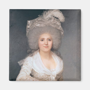 Portrait von Madame Jeanne-Louise-Henriette Campan Magnet