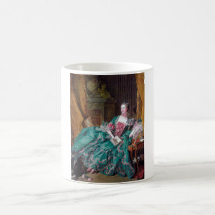 Portrait von Madame Pompadour, Boucher Kaffeetasse
