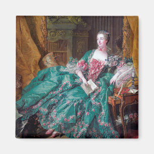 Portrait von Madame Pompadour, Boucher Magnet