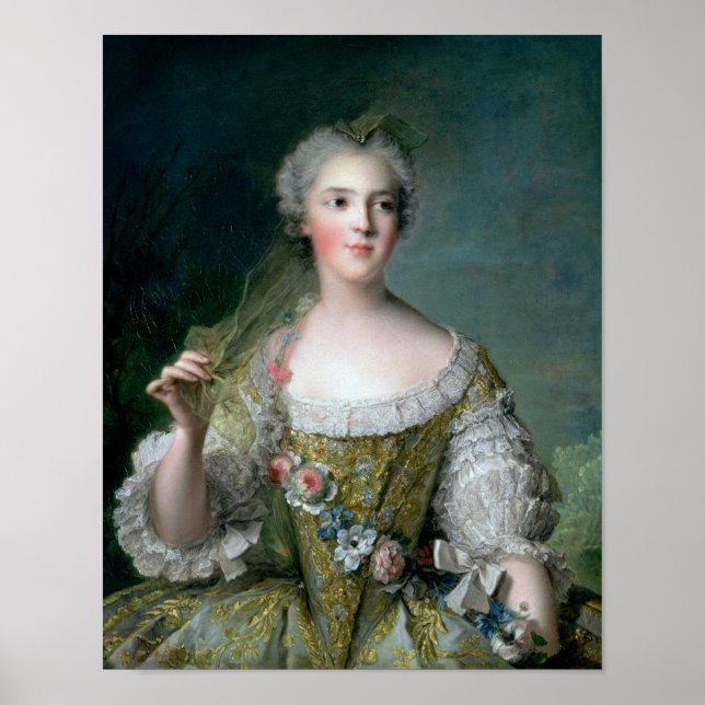 Portrait von Madame Sophie Poster (Vorne)