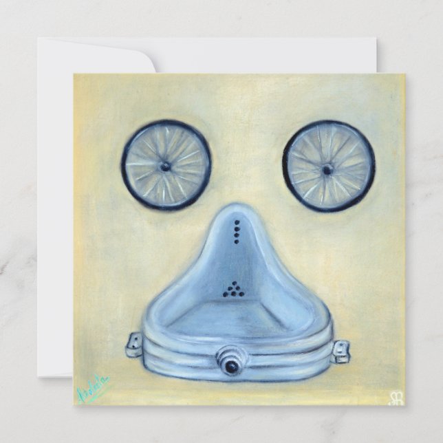 Portrait von Marcel Duchamp (Vorderseite)