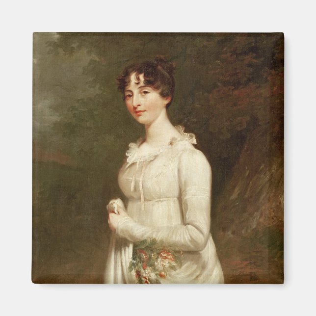 Portrait von Marcia. B. Fox Magnet (Vorne)