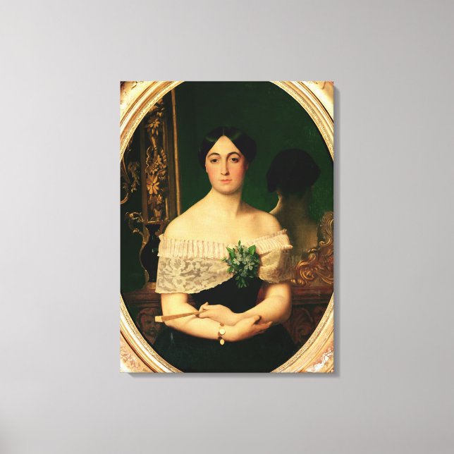 Portrait von Marianne Elisa Birch Leinwanddruck (Vorderseite)