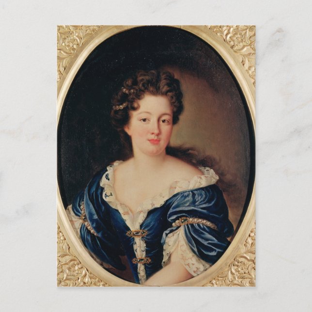 Portrait von Marie-Anne Mancini Princess Colonna Postkarte (Vorderseite)