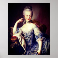 Portrait von Marie Antoinette - Martin van Meytens