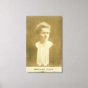 Portrait von Marie Curie Leinwanddruck