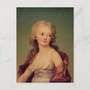 Portrait von Marie-Therese Charlotte, Frankreich Postkarte