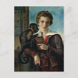 Portrait von Marius Petipa im Ballett Postkarte