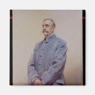 Portrait von Marshal Ferdinand Foch 1920 Magnet