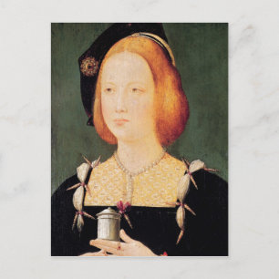 Portrait von Mary of England Postkarte