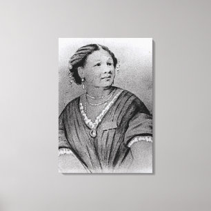 Portrait von Mary Seacole Leinwanddruck