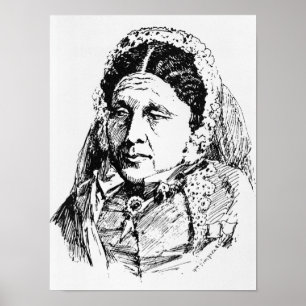 Portrait von Mary Seacole Poster