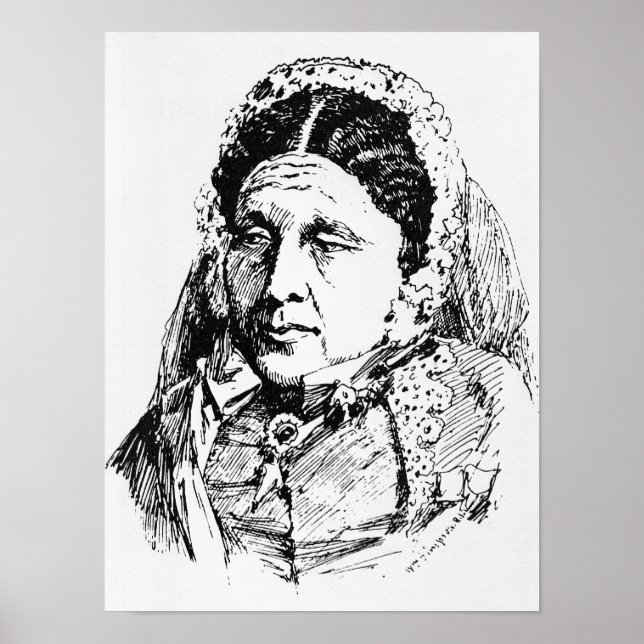 Portrait von Mary Seacole Poster (Vorne)