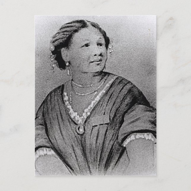 Portrait von Mary Seacole Postkarte (Vorderseite)