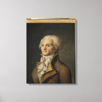 Portrait von Maximilien de Robespierre