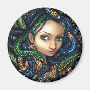 Portrait von Medusa Magnet