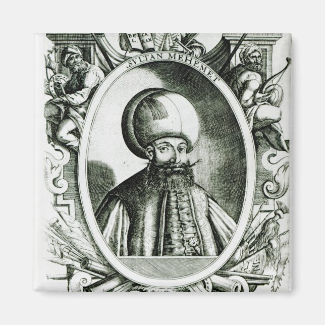 Portrait von Mehmet III Magnet (Vorne)