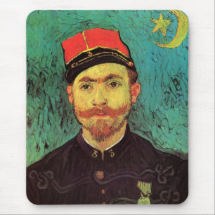 Portrait von Milliet, The Lover von Vincent van Go Mousepad