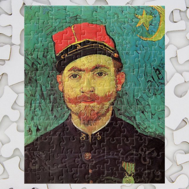 Portrait von Milliet, The Lover von Vincent van Go Puzzle (Von Creator hochgeladen)