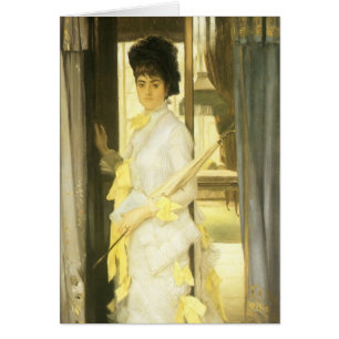 Portrait von Miss Lloyd von Tissot, Vintages Portr