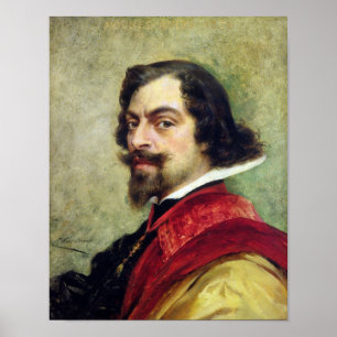 Portrait von Mounet-Sully Poster