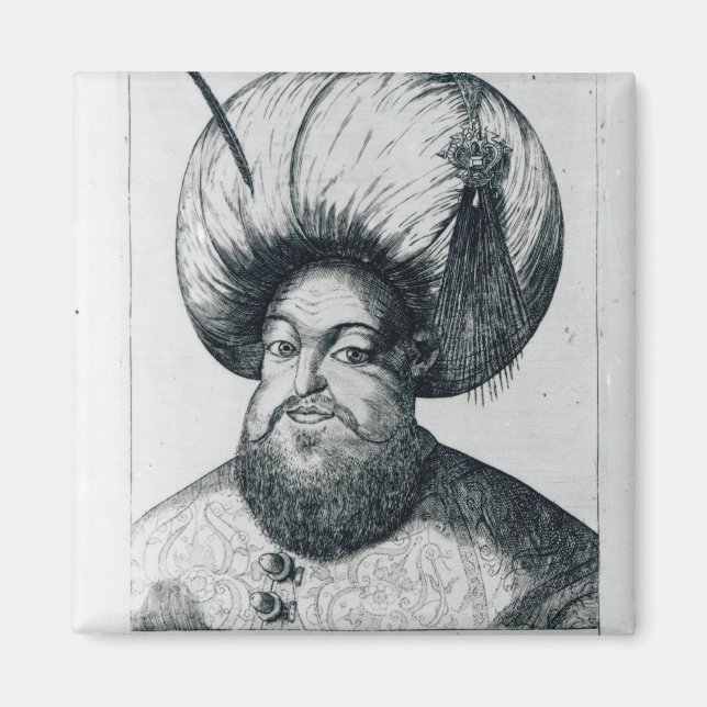 Portrait von Murad III Magnet (Vorne)
