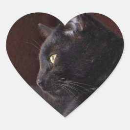 Portrait von My Boy, Charlie Heart Sticker