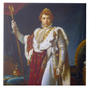 Portrait von Napoleon Bonaparte, Francois Gérard Fliese