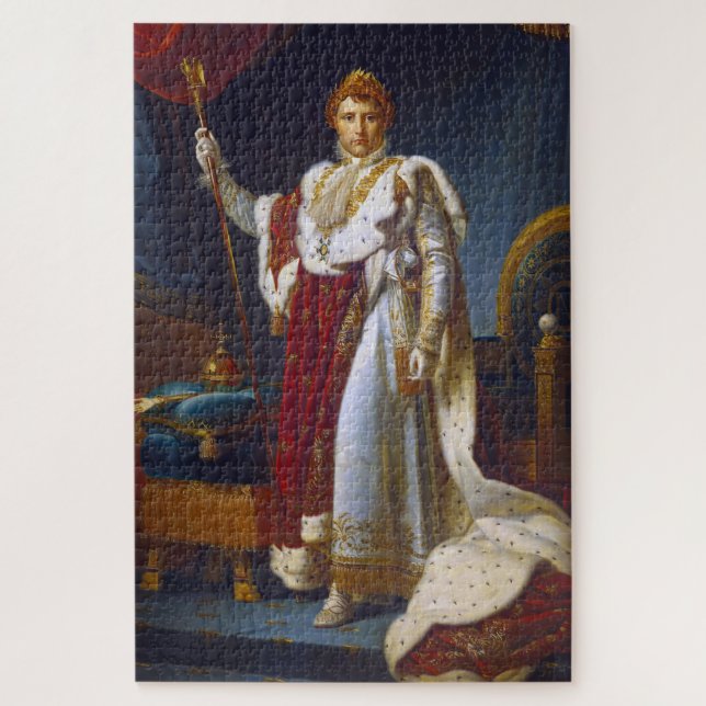 Portrait von Napoleon Bonaparte, Francois Gérard Puzzle (Vertikal)