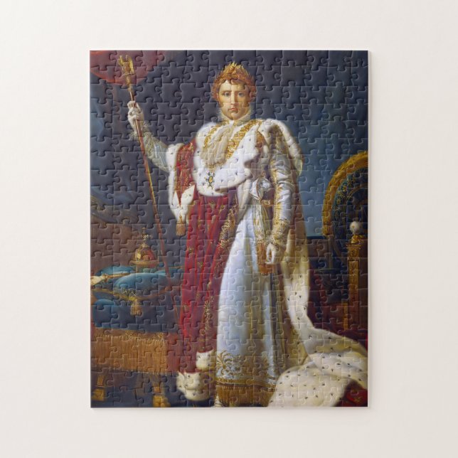 Portrait von Napoleon Bonaparte, Francois Gérard Puzzle (Vertikal)