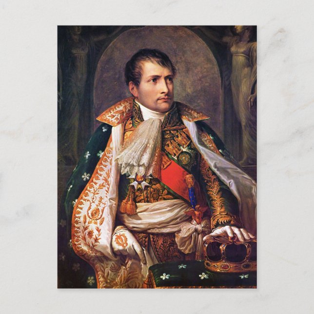 Portrait von Napoleon Bonaparte von Andrea Appiani Postkarte (Vorderseite)