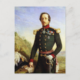 Portrait von Napoleon III 1852 Postkarte
