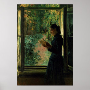 Portrait von Natalia Petrunkevitsin, 1893 Poster