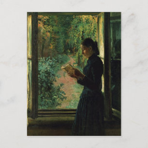 Portrait von Natalia Petrunkevitsin, 1893 Postkarte