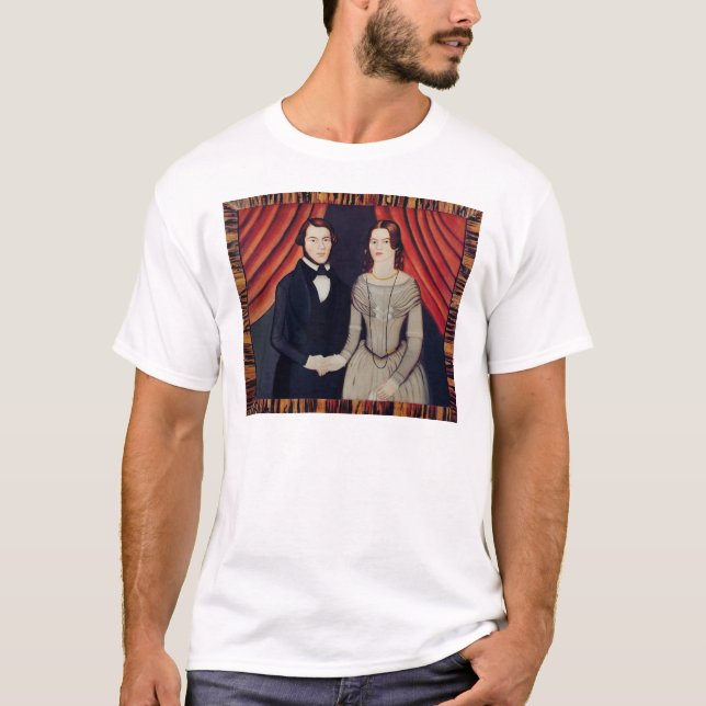 Portrait von Neugeborenen T-Shirt (Vorderseite)