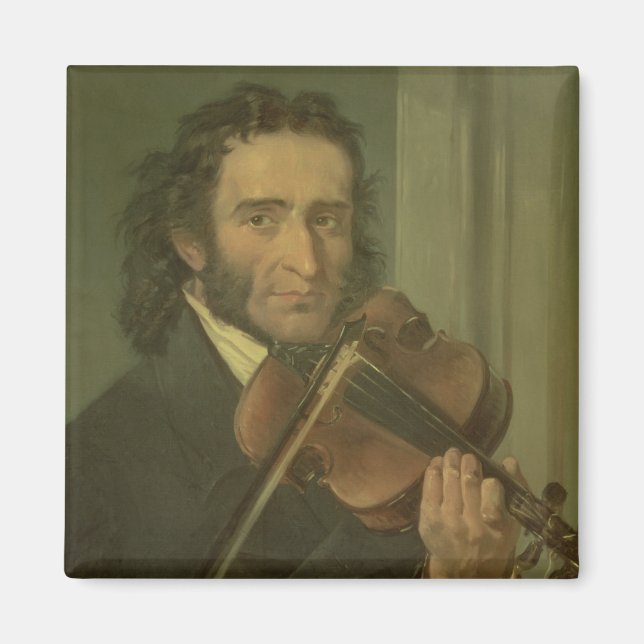 Portrait von Niccolo Paganini Magnet (Vorne)