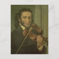 Portrait von Niccolo Paganini