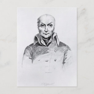 Portrait von Nicolas Appert Postkarte