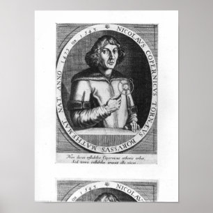 Portrait von Nicolas Copernicus Poster