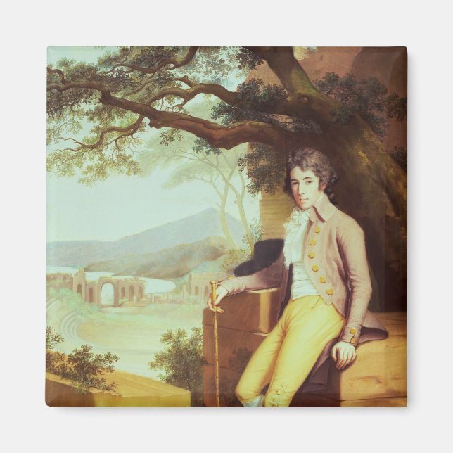 Portrait von Oberst David La Touche von Marcey Magnet (Vorne)