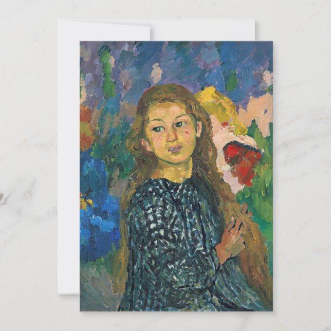 Portrait von Ottilia | Giovanni Giacometti (Vorderseite)