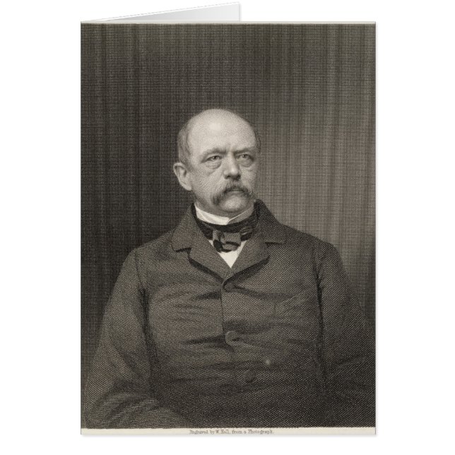 Portrait von Otto von Bismarck (Vorne)