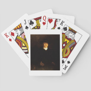 Portrait von Otto Von Bismarck (1815-1998) (Öl auf Spielkarten