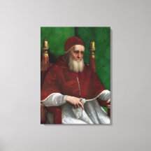 Portrait von Papst Julius II (von Raphael)