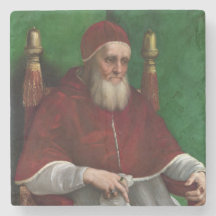 Portrait von Papst Julius II (von Raphael)